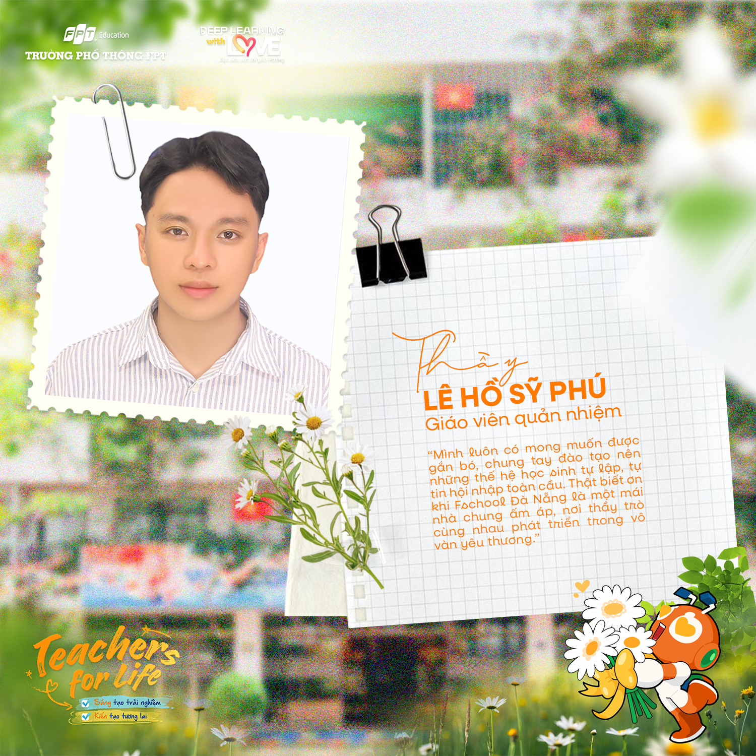 Thầy Lê Hồ Sỹ Phú